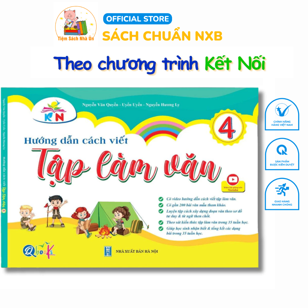 Sách - Hướng dẫn cách viết TẬP LÀM VĂN Lớp 4 - Kết nối tri thức với...