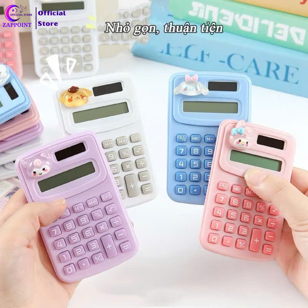 Máy tính mini cầm tay bỏ túi nhiều hình dễ thương ZAPPOINT phù hợp ...