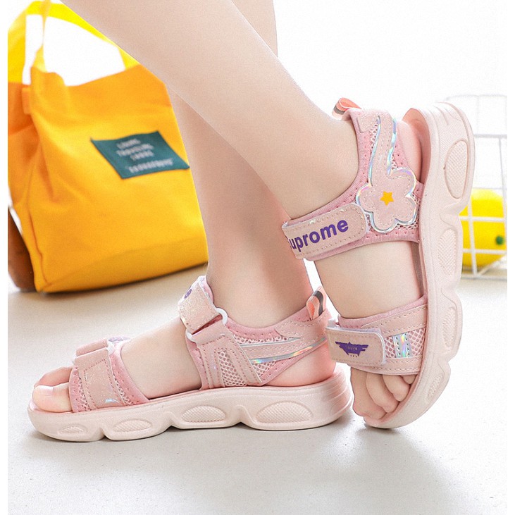 Sandal cho bé gái Dép quai hậu bé gái từ 3 - 15 tuổi Giày Xăng đan ...
